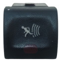 Botão Interruptor Alarme Sensor Gm Vectra 1997 Ate 2000 Preto