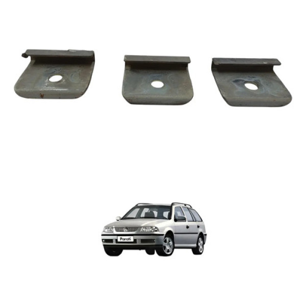 Kit Suporte Paralama Gol Sav Par G2 G3 G4 1995 1996 A 2012 Prata