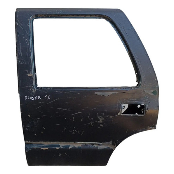 Porta Traseira Esquerda Chevrolet Blazer 1995/2000 Original Traseira Esquerdo Verde