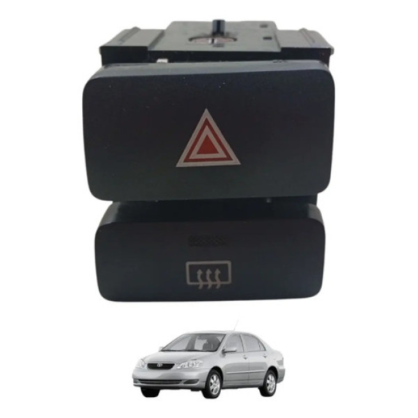 Botão Pisca Alerta Desembaçador Corolla 2003 2004 A 2008