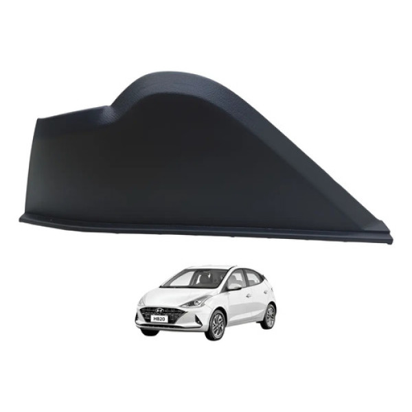 Moldura Painel Esquerdo Hb20 2020 A 2022 Original Preto
