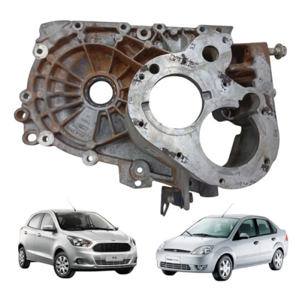 Carcaça Intermediária Câmbio Ford Ka Fiesta Original