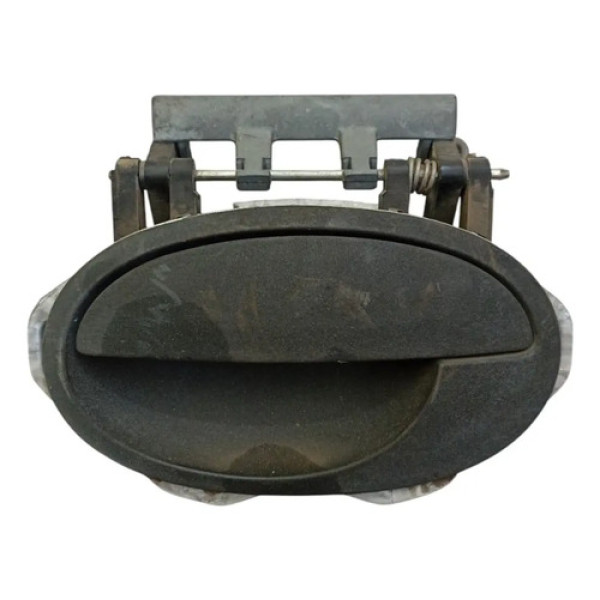Maçaneta Externa Traseira Esquerda Meriva 2002 A 2012 Origin Preto Traseira