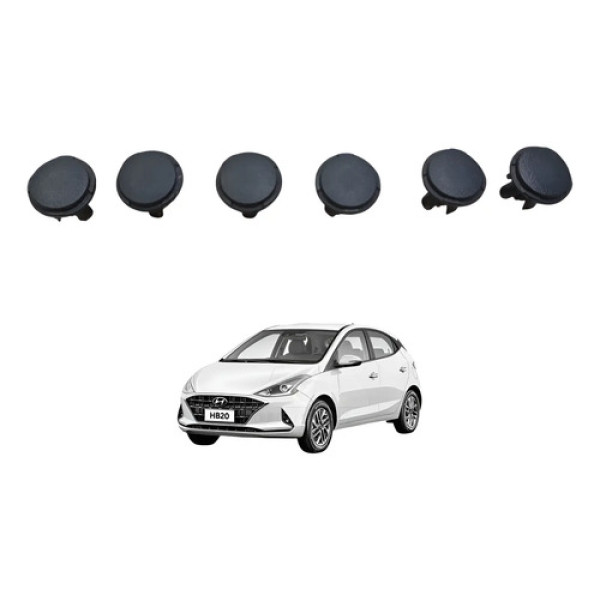 Kit Grampo Trava Hb20 2020 2021 2022 Original