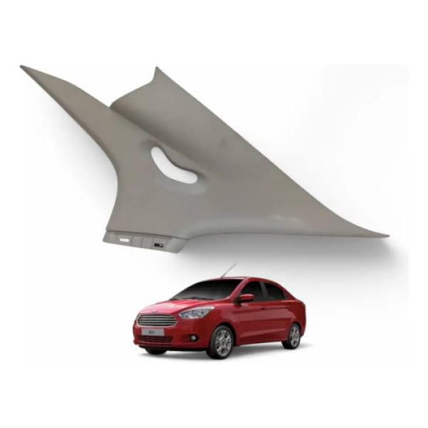 Acabamento Coluna Traseira Direita Ford Ka Sedan 2018 A 2020
