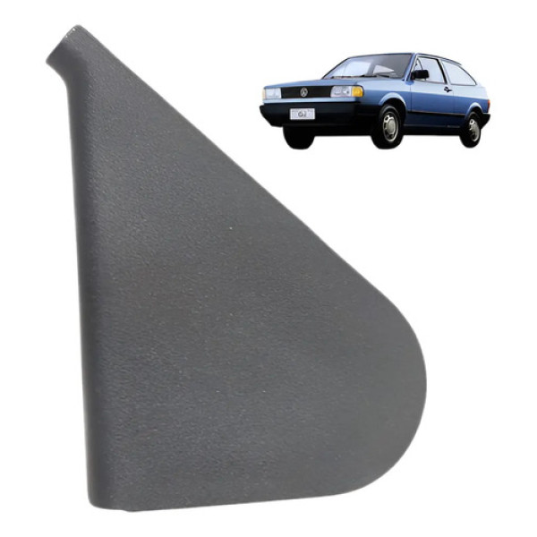 Moldura Int Retrovisor Esquerdo Gol 1990 A 1994 Original Preto