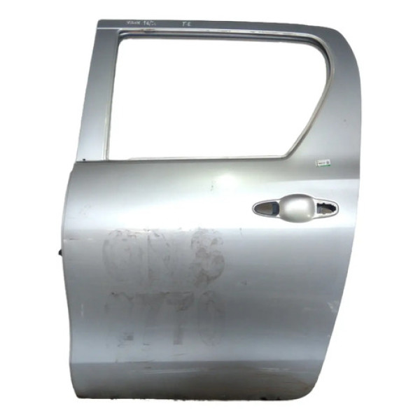 Porta Traseira Esquerda Hilux Prata 2016/20 Original 