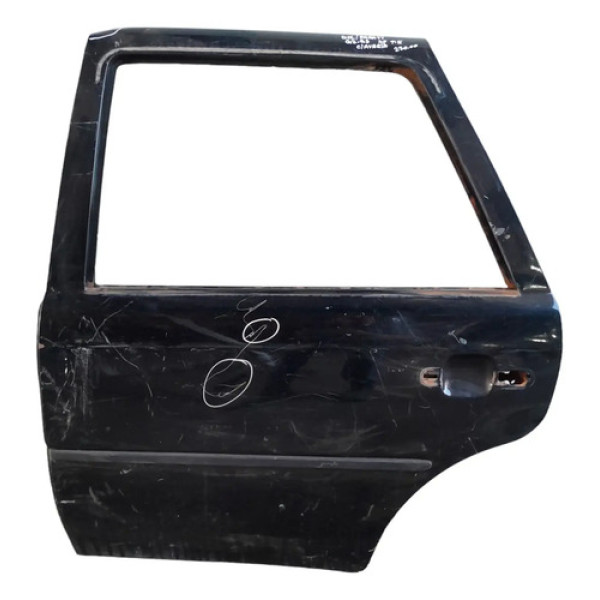 Porta Traseira Esquerda Volkswagen Gol Parati G2 G3 C/avaria Traseira Esquerdo Preto