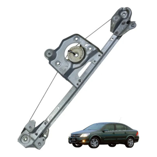 Máquina Vidro Elétrica Tras Vectra Sedan Esq 2007 A 2011