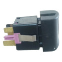 Botão Interruptor Alarme Sensor Gm Vectra 1997 Ate 2000 Preto