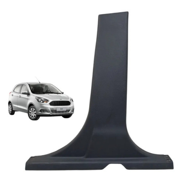 Moldura Coluna Central Lado Direito Ford Ka 2015  A 2018