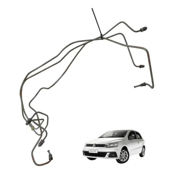 Kit Mangueira Freio Gol G6 G7 2013 2014 2015 A 2018