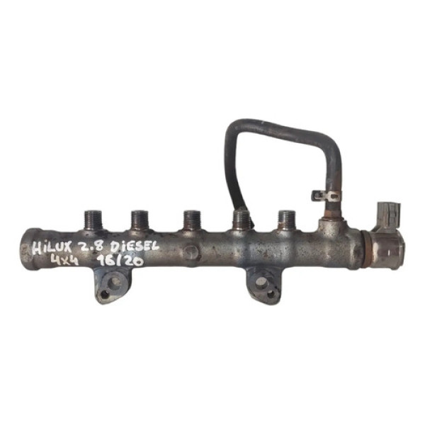 Flauta Bicos Injetores Hilux 2.8 Diesel Manual 4x4 16/20