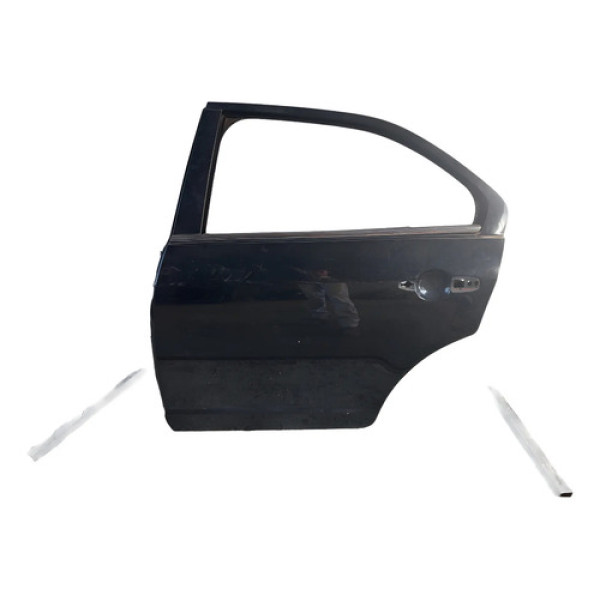 Porta Traseiro Esquerdo Ford Fusion 2006 2007/2012 Original Traseira Esquerdo Preto