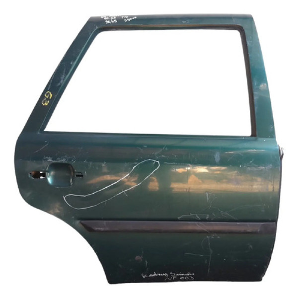 Porta Traseira Direita Gol Parati G2 G3 1996 A 2005 Detalhe Traseira Direita Verde