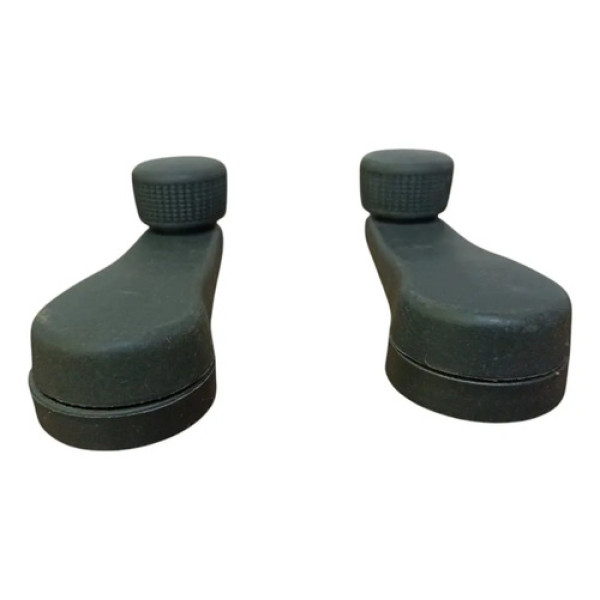 Par Manivela Vidro Voyage Gol Saveiro G4 G5 G6 G7 G8 Preto