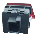 Botão  Pisca Alerta Onix Prisma 2013 A 2019 52046393 Preto