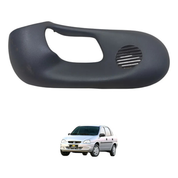 Moldura Puxador Porta Dianteira Direita Corsa 96/10 90383330 Preto