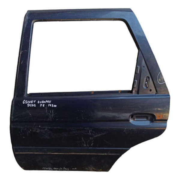 Porta Traseira Esquerda Escort Europeu 1994/02 Original Traseira Esquerdo Azul