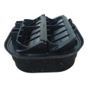 Difusor Ar Carroceria Traseiro Gm Spin  2013 A 2021 13502348 Preto
