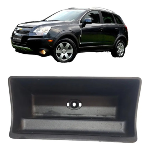 Moldura Porta Trecos Console Painel Captiva 2008 A 2013 Ori