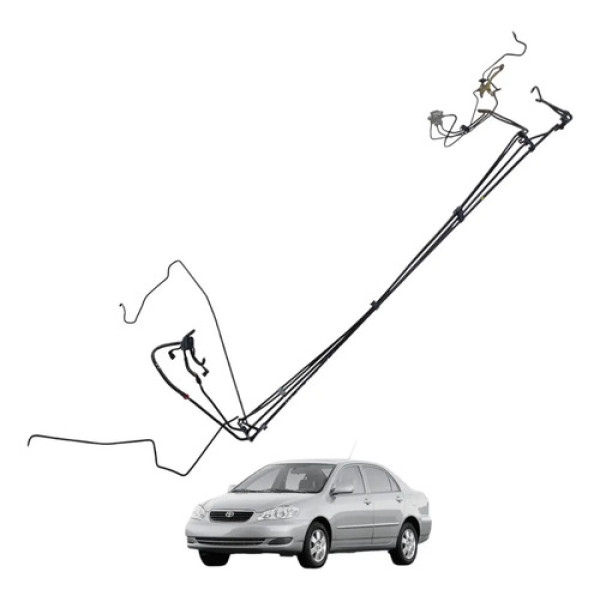 Cano Combustível Freio Corolla Xei 1.8 2003 2004 2005 A 2008