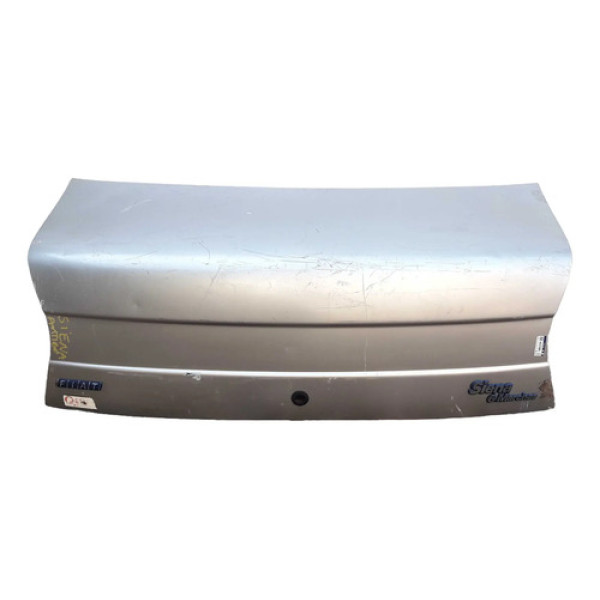 Tampa Traseira Fiat Siena 1996/2000 Prata Original
