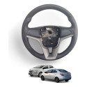 Volante Direção Simples Onix Prisma 2012 A 2016 34088137a Preto Com Detalhes Chumbo