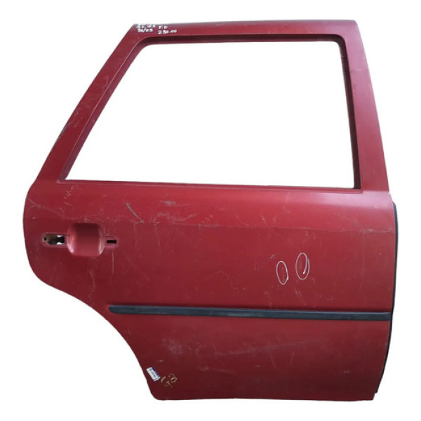 Porta Traseira Direita Vw Gol Parati G2 G3 1996 A 2005 Traseira Direito Vermelho