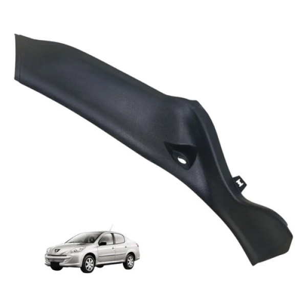 Acabamento Lateral Direita Banco Traseiro Peugeot 207 Sedan