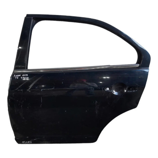 Porta Traseira Esquerda Ford Fusion 2007 A 2012 Traseira Esquerdo Preto