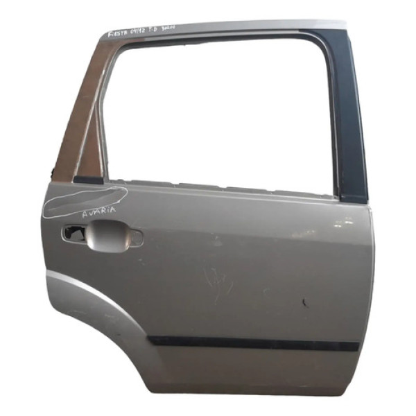 Porta Traseira Direita Ford Fiesta 2004 A 2012 Original  Traseira Direito Cinza
