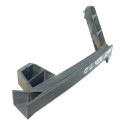 Guia Vidro Porta  Traseira Direita Gm Cobalt 2012 A 2020 Preto