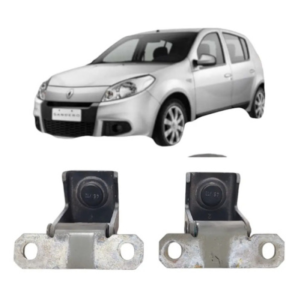 Par Dobradiças Tampa Traseira Sandero 2007 A 2013 02175r