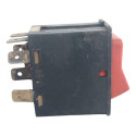 Botão Pisca Alerta Mercedes Bicudinho L1214 1990 A6965457114 Vermelho