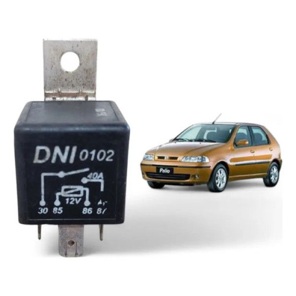 Relê Universal 12a 40v Dni0102 Palio 2000 A 03 C Ar Condici