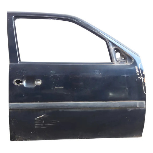 Porta Dianteira Direita Gol G2 G3 4portas Preta C Avaria 