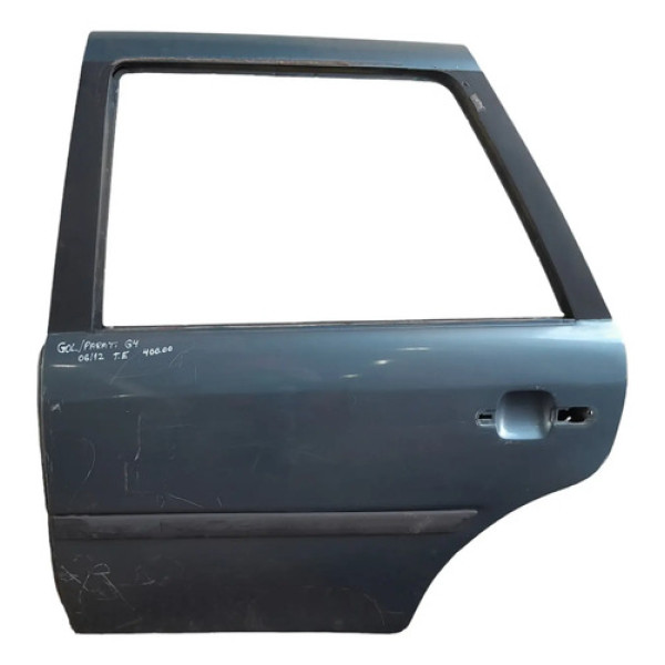Porta Traseira Esquerda Volkswagen Gol Parati G4 06/12 Traseira Esquerdo Azul