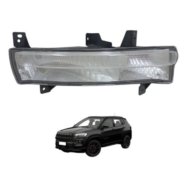 Pisca Jeep Compass Diant Esquerdo 2017 2018 2019 2020 2021 Esquerdo Preto