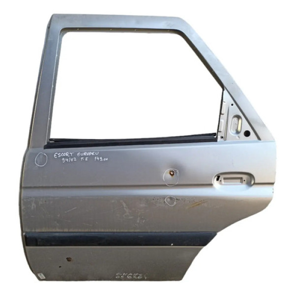 Porta Traseira Esquerda Escost Europeu 1994/2003 Avarias Traseira Esquerdo Prata