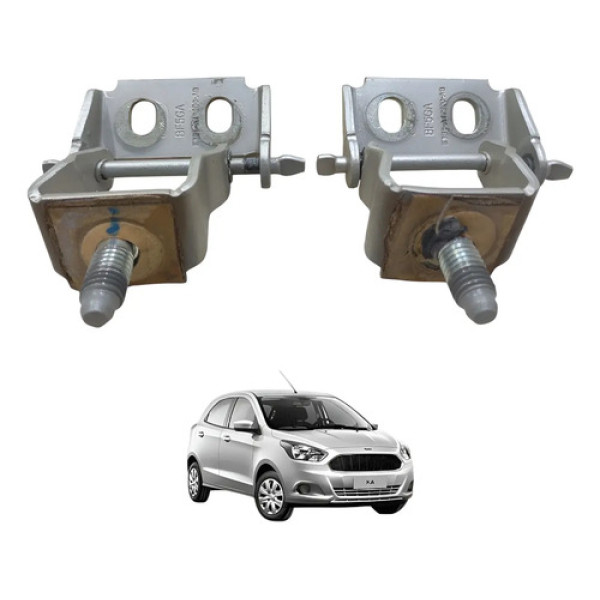 Par Dobradiça Tampa Traseira Ford Ka Hatch 2014 A 2021