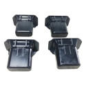 Kit Guia Encaixe Painel Instrumento Cobalt  Spin 2013 A 2020 Preto