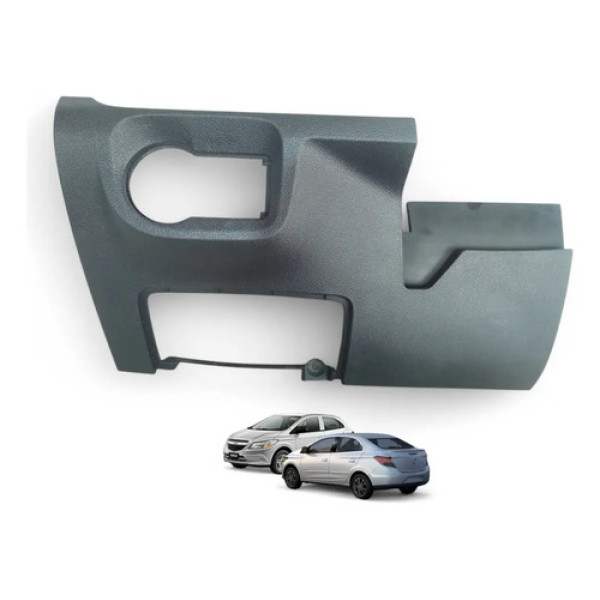 Moldura Inferior Volante Ônix Prisma 2013 A 2019 Original Preto