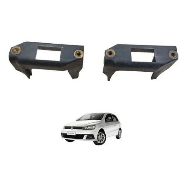 Par Suporte Coxim Radiador Gol Sav Voy G6 G7 2013 A 2018