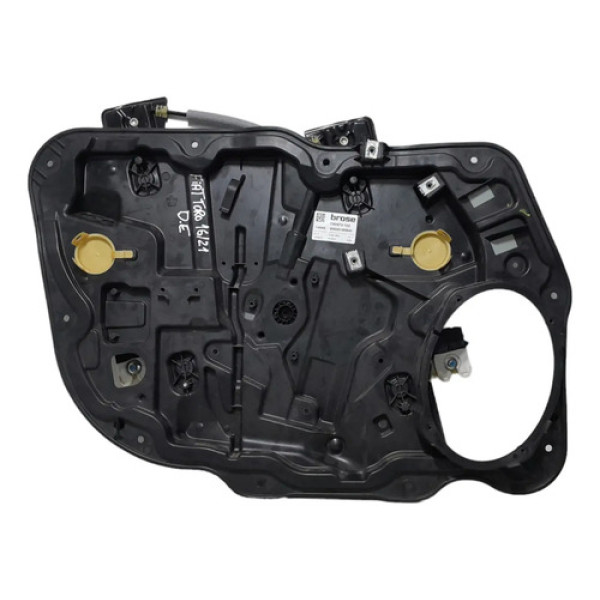 Maquina De Vidro Dianteiro Esquerdo Fiat Toro 2016 A 2021 Preto