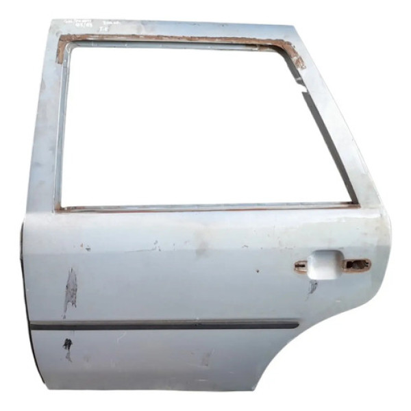 Porta Traseira Esquerda Volkswagen Gol Parati G2 G3 Original Traseira Esquerdo Prata
