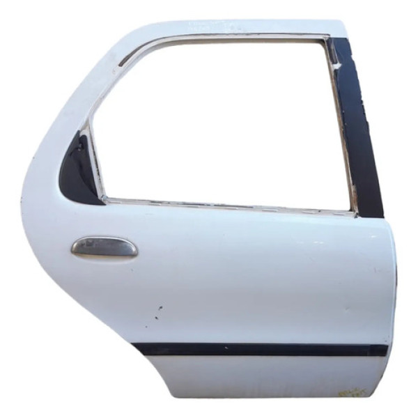 Porta Traseira Direita Fiat Palio Siena 1996/03 Original Traseira Direito Branco