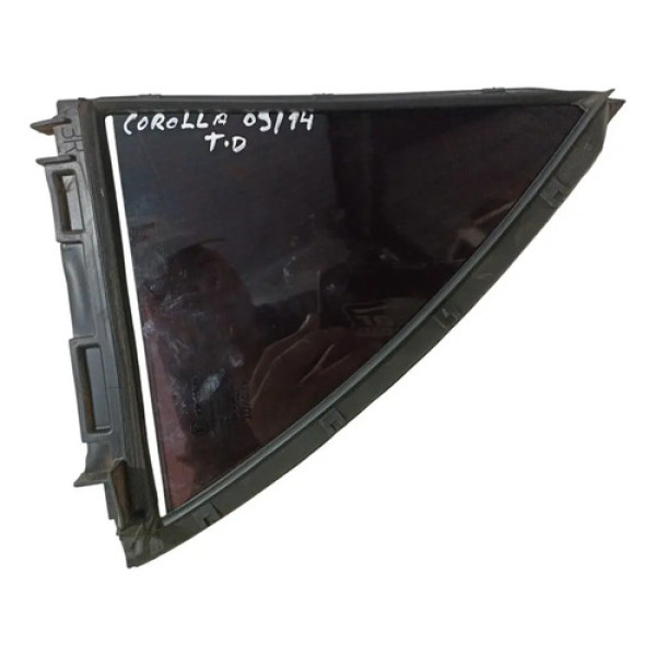 Vidro Fixo Porta Traseira Direita Corolla 2009 2010 A 2014