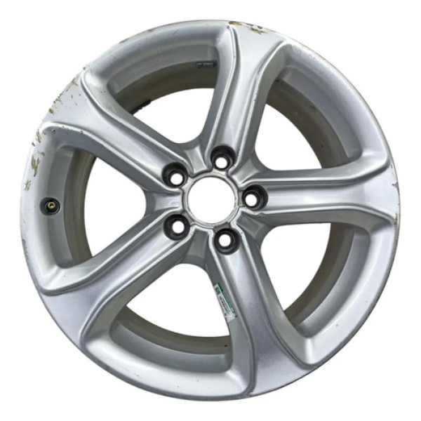 Roda De Liga Aro 17 Audi A4 2.0 Com Detalhe 2013 2014 A 2016 Prata
