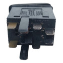 Botão Pisca Alerta Polo Classic Seat Cordoba 97/2000 Origina Preto